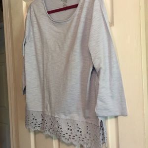 🏖Chico’s light blue top size 12 (2Chico’s)